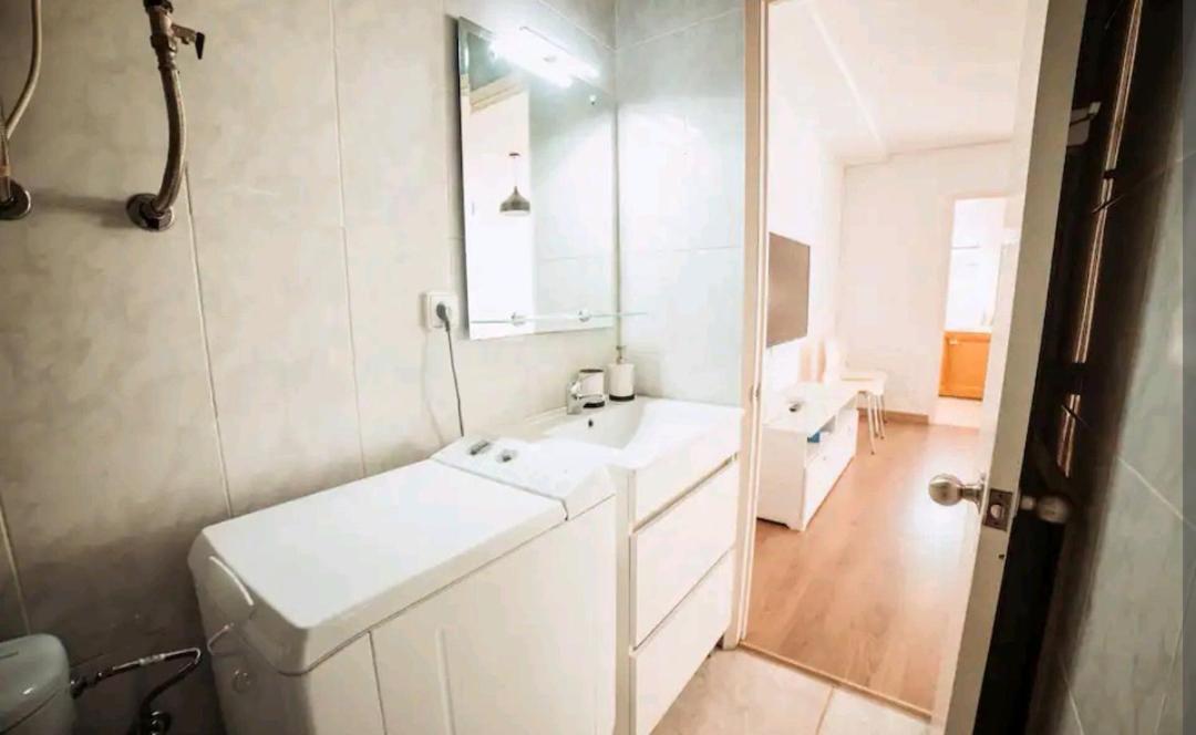 Apt con piscina en Calella de Palafrugell, parking gratuito Esterno foto