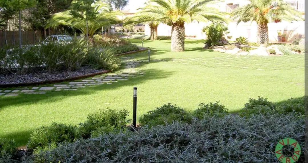 Apt con piscina en Calella de Palafrugell, parking gratuito Esterno foto