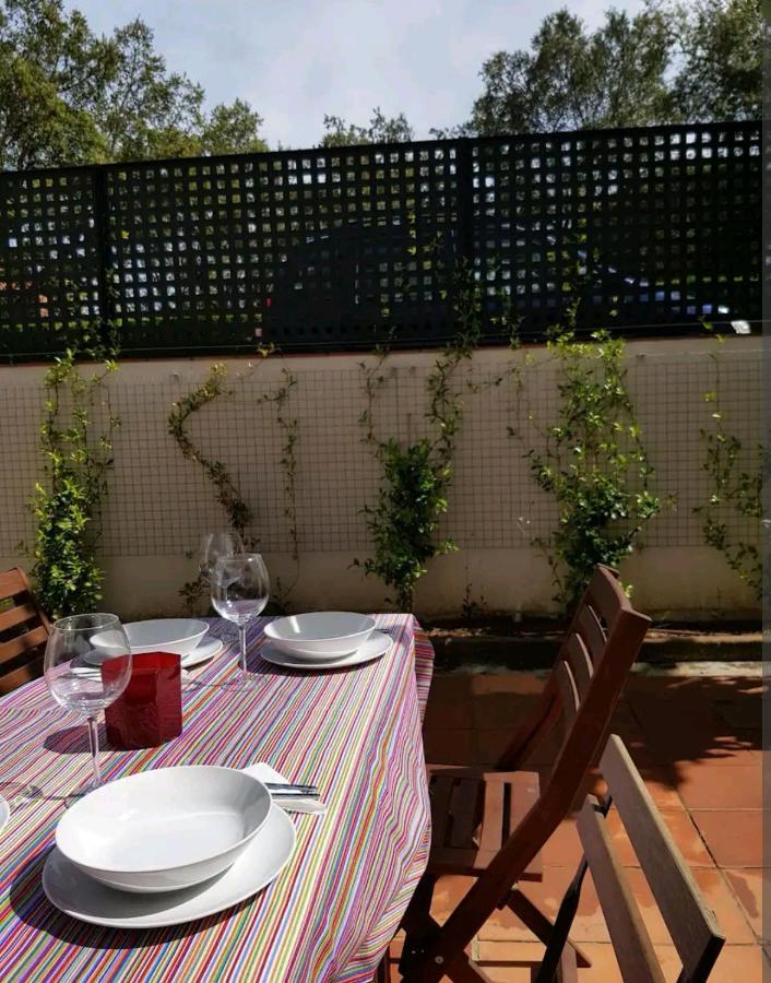 Apt con piscina en Calella de Palafrugell, parking gratuito Esterno foto