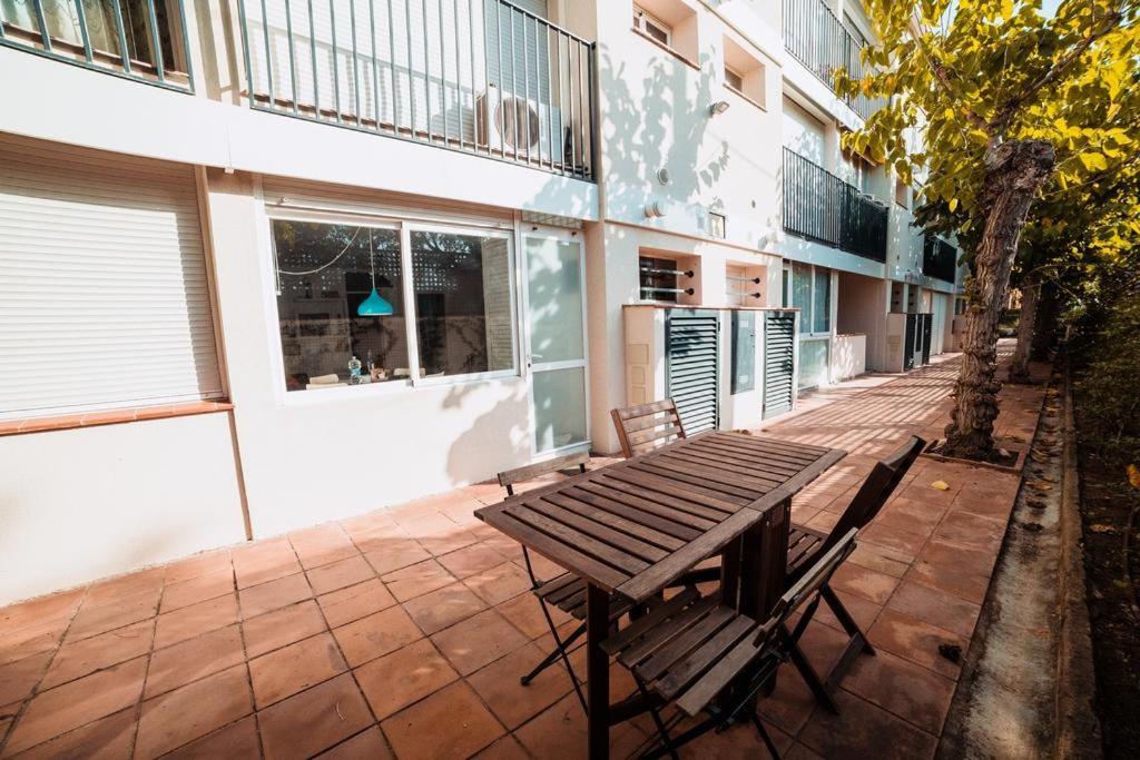 Apt con piscina en Calella de Palafrugell, parking gratuito Esterno foto