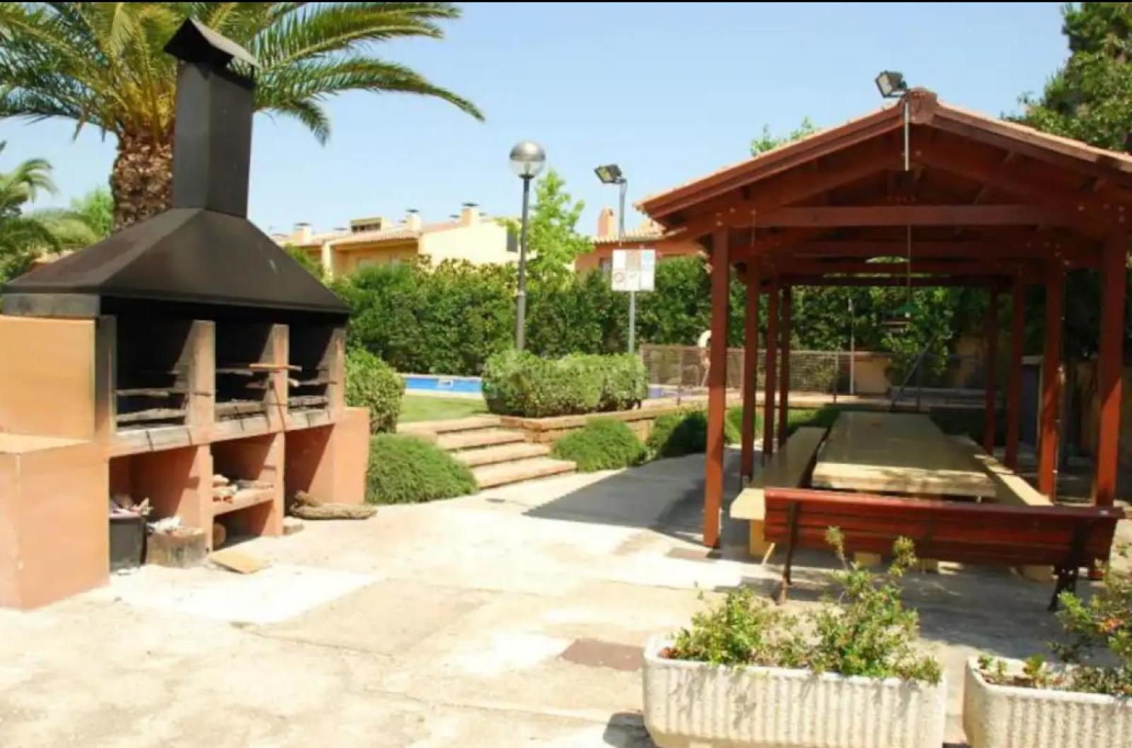 Apt con piscina en Calella de Palafrugell, parking gratuito Esterno foto